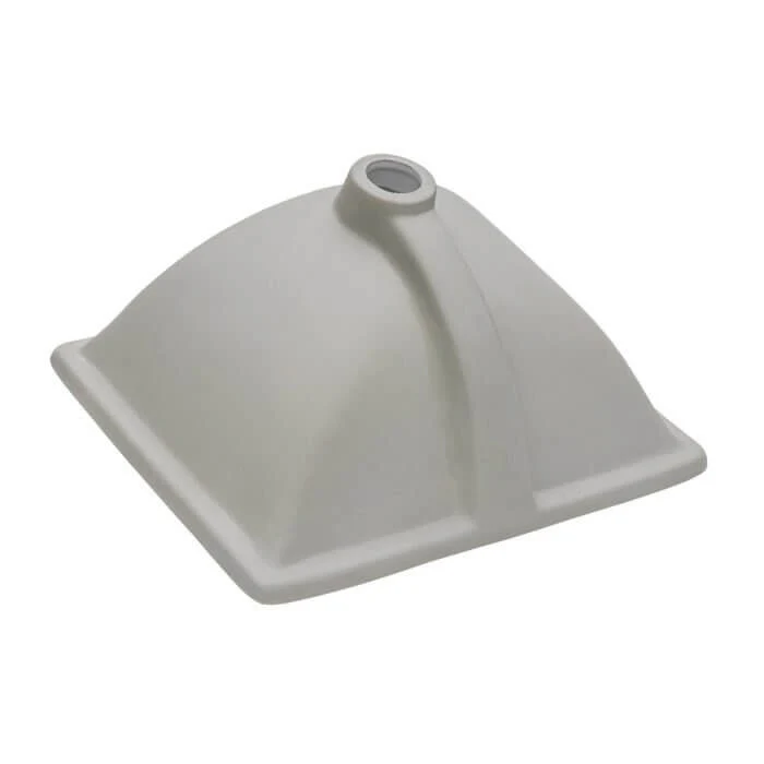 18-1/8" Rectangular Porcelain Undermount Bathroom Sink with Overflow Drain in White, VCS-1216-R - Image 5