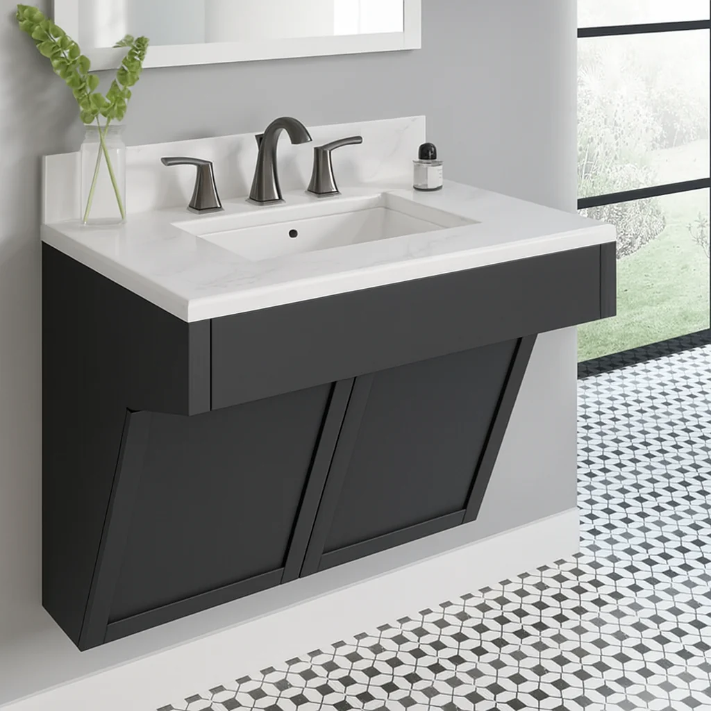 Bulk-Packed 18" x 13"  Undermount Porcelain ADA Rectangular Bathroom Sink, ADA-VCS-1116-R - Image 3
