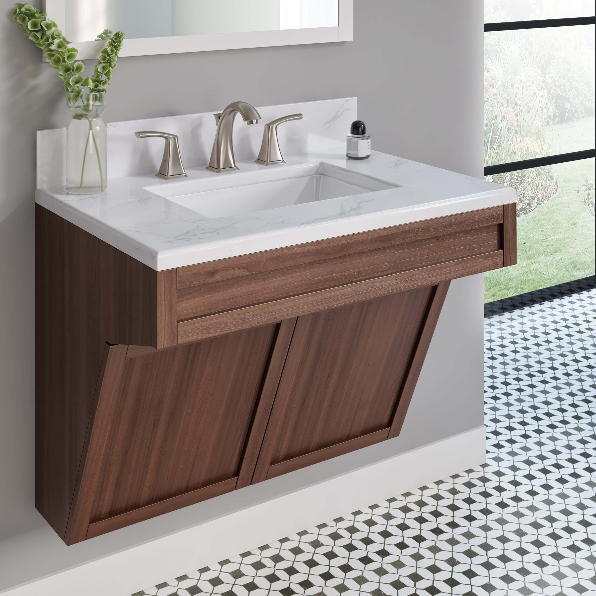 Bulk-Packed 20" ADA White Porcelain Undermount ADA Rectangular Bathroom Sink, ADA-VCS-1218-R - Image 5